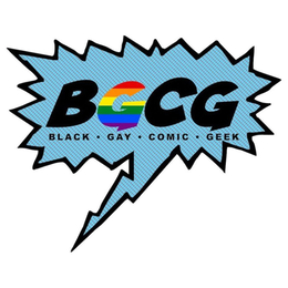 BGCG BLACK·GAY·COMIC·GEEK logo