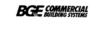 BGE COMMERCIAL BUILDING SYSTEMS logo