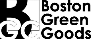 BGG BOSTON GREEN GOODS logo