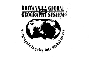BGGS BRITANNICA GLOBAL GEOGRAPHY SYSTEM GEOGRAPHIC INQUIRY INTO GLOBAL ISSUES logo
