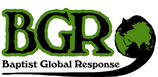 BGR BAPTIST GLOBAL RESPONSE logo