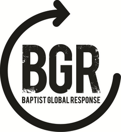 BGR BAPTIST GLOBAL RESPONSE logo