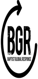BGR BAPTIST GLOBAL RESPONSE logo