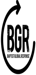 BGR BAPTIST GLOBAL RESPONSE logo
