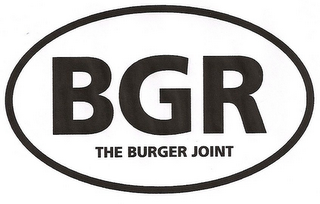 BGR THE BURGER JOINT logo