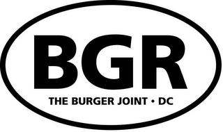 BGR THE BURGER JOINT DC logo