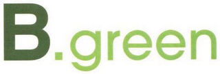 B.GREEN logo