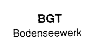 BGT BODENSEEWERK logo