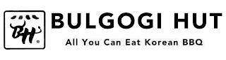 BH 153 BULGOGI HUT ALL YOU CAN EAT KOREAN BBQ logo