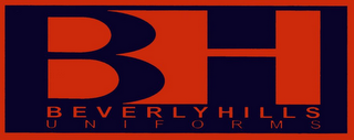 BH B E V E R L Y H I L L S U N I F O R M S logo