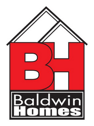 BH BALDWIN HOMES logo