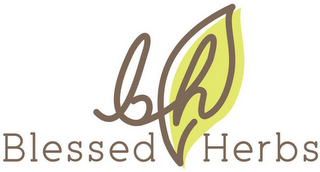 BH BLESSED HERBS logo