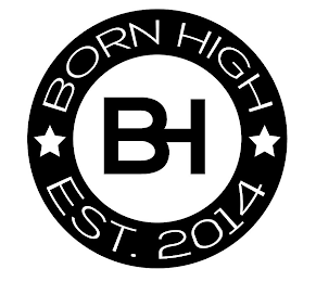 BH BORN HIGH EST. 2014 logo