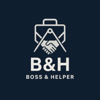B&H BOSS & HELPER logo