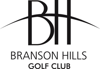 BH BRANSON HILLS GOLF CLUB logo