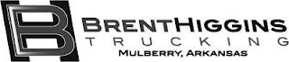 BH BRENTHIGGINS TRUCKING MULBERRY, ARKANSAS logo