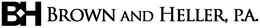 BH BROWN AND HELLER, P.A. logo