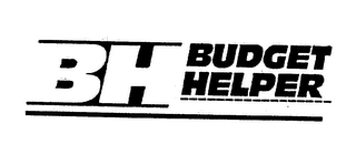 BH BUDGET HELPER logo