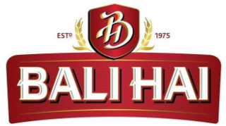 BH ESTD 1975 BALI HAI logo