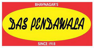 BHAVNAGAR'S DAS PENDAWALA SINCE 1918 logo