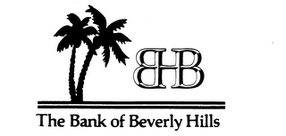 BHB THE BANK OF BEVERLY HILLS logo
