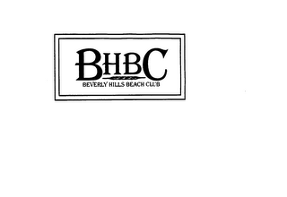 BHBC BEVERLY HILLS BEACH CLUB logo