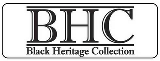 BHC BLACK HERITAGE COLLECTION logo