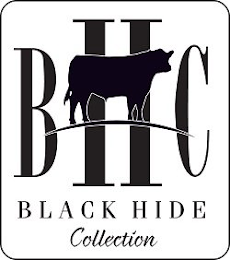 BHC BLACK HIDE COLLECTION logo