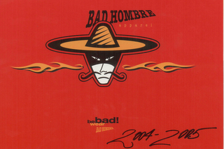 BHD BAD HOMBRE logo