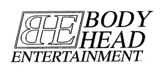 BHE BODY HEAD ENTERTAINMENT logo