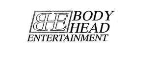 BHE BODY HEAD ENTERTAINMENT logo