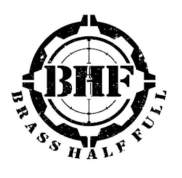 BHF BRASS HALF FULL logo