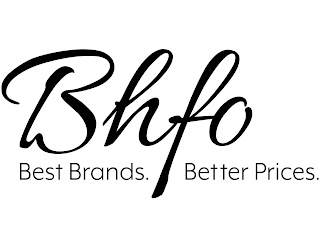 BHFO BEST BRANDS. BETTER PRICES. logo