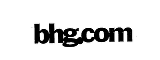BHG.COM logo