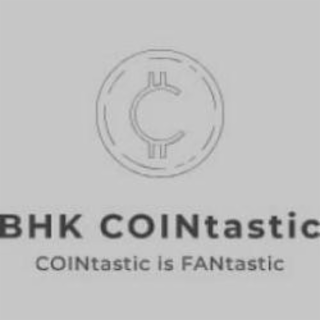 BHK COINTASTIC COINTASTIC IS FANTASTIC logo