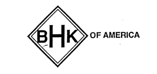BHK OF AMERICA logo