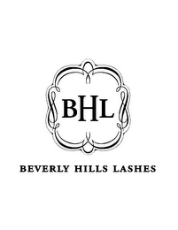 BHL BEVERLY HILLS LASHES logo