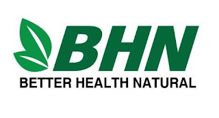 BHN BETTER HEALTH NATURAL logo