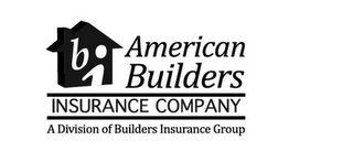 BI AMERICAN BUILDERS INSURANCE COMPANY A DIVISION OF BUILDERS INSURANCE GROUP logo