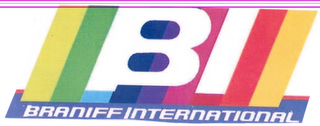 BI BRANIFF INTERNATIONAL logo