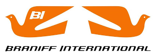 BI BRANIFF INTERNATIONAL logo