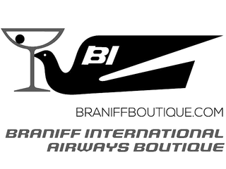 BI BRANIFFBOUTIQUE.COM BRANIFF INTERNATIONAL AIRWAYS BOUTIQUE logo
