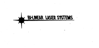 BI-LINEAR LASER SYSTEMS logo