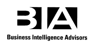 BIA BUSINESS INTELLIGENCE ADVISORS logo