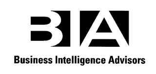 BIA BUSINESS INTELLIGENCE ADVISORS logo