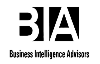 BIA BUSINESS INTELLIGENCE ADVISORS logo