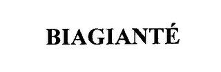 BIAGIANTE logo