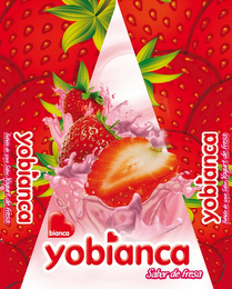 BIANCA YOBIANCA SABOR DE FRESA YOBIANCA BEBIDA DE SOYA SABOR YOGURT DE FRESA logo