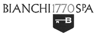BIANCHI 1770 SPA logo