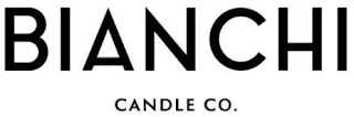BIANCHI CANDLE CO. logo